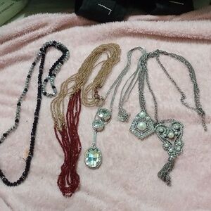 4 elegant necklaces
